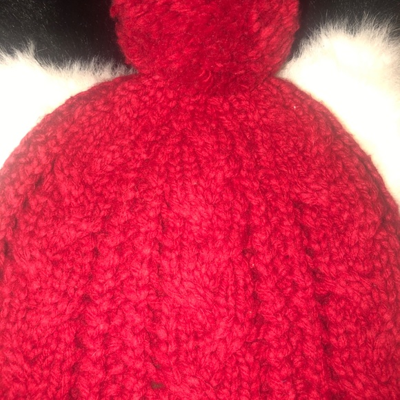 Like New Red Abercrombie and Fitch toboggan - Picture 2 of 4